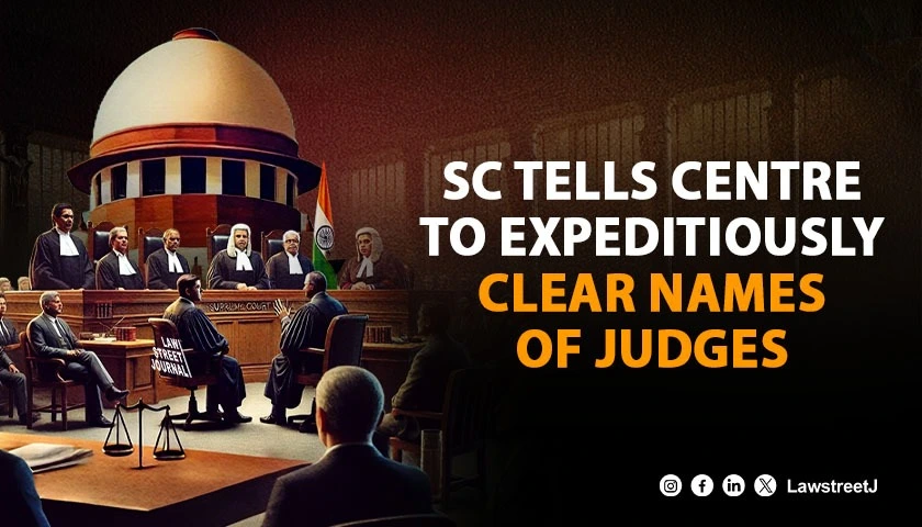 SC tells Centre to Clear Pending Judge Appointments to Tackle 7 Lakh Criminal Appeals