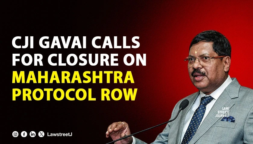 CJI for giving quietus on protocol issue during Maharashtra maiden visit