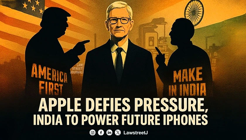 Apple Stands Firm No Change in India Investment Despite Trumps Pressure