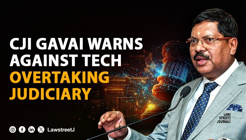 When technology takes drivers seat in legal system it erodes public faith in judiciary CJI