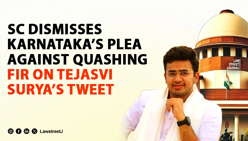 fight-your-battles-before-electorate-sc-to-ktka-govt-on-plea-against-quashing-fir-against-bjp-mp-tejaswi-surya