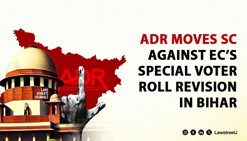 NGO moves SC against special intensive revision of polls in Bihar