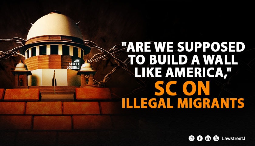 Are we supposed to build a wall like America SC on illegal migrants