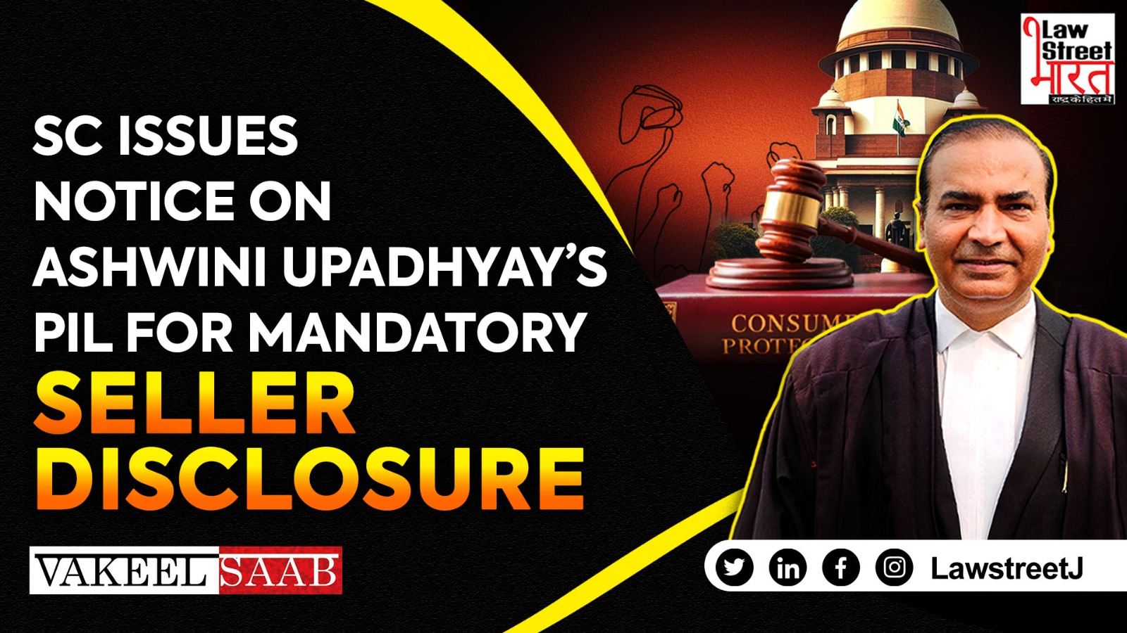 SC Issues Notice on Ashwini Upadhyay’s PIL for Mandatory Seller Disclosure ||
