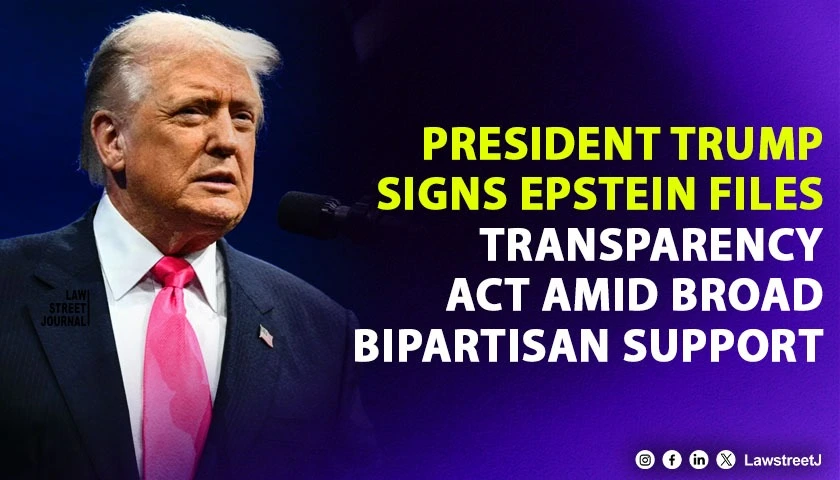 President Trump Signs Epstein Files Transparency Act Amid Broad Bipartisan Support