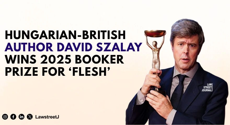 Hungarian-British Author David Szalay Wins 2025 Booker Prize for ‘Flesh’