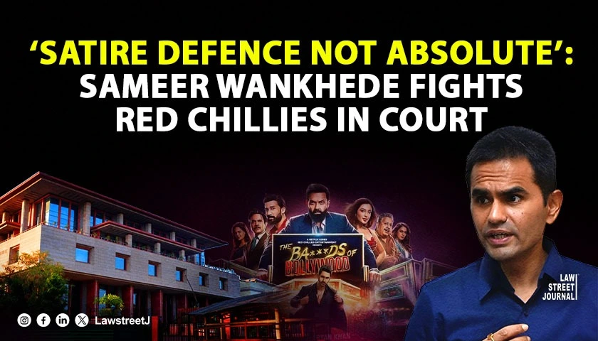 Defence of Satire Not Absolute Sameer Wankhede Tells Delhi HC in Defamation Suit Against Shah Rukh Khans Red Chillies Entertainment