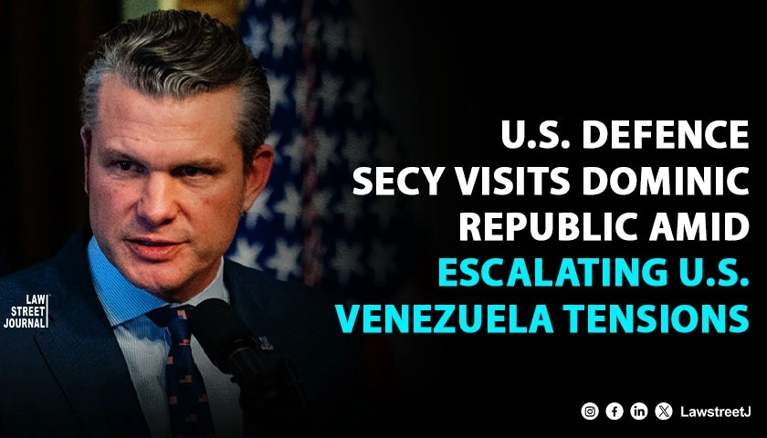 US Defense Secretary Pete Hegseth Visits Dominican Republic Amid Escalating US Venezuela Tensions