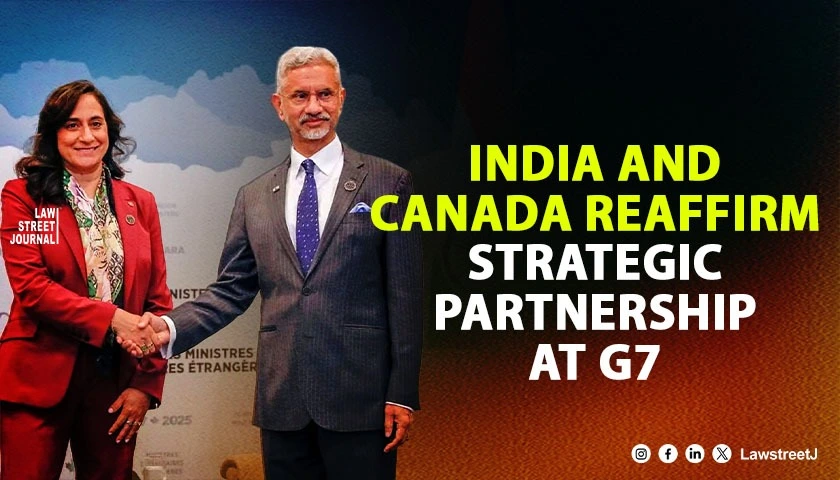 India and Canada Reaffirm Strategic Partnership at G7 Advance New Roadmap 2025 for Trade and Energy Cooperation