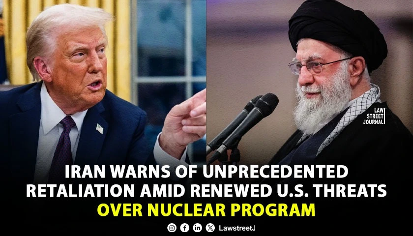 Iran Warns of Unprecedented Retaliation Amid Renewed U.S. Threats Over Nuclear Program