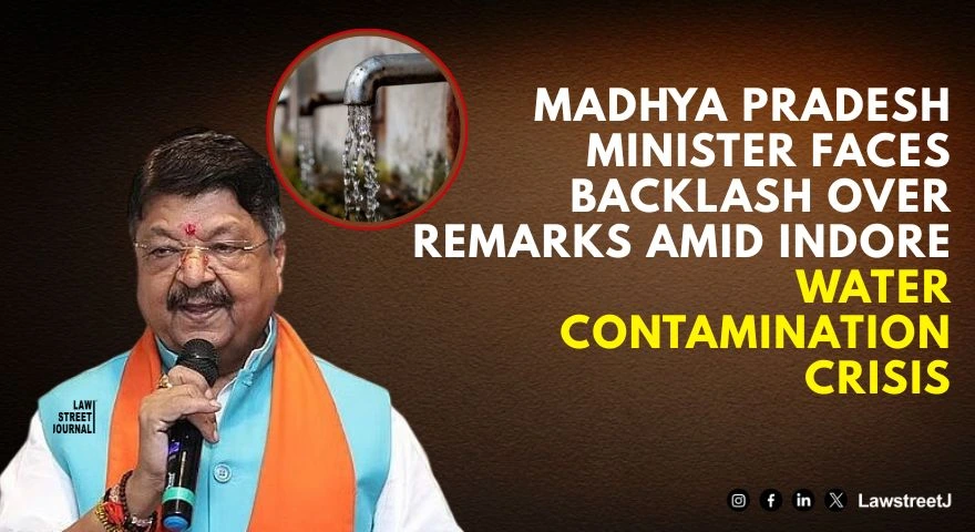Madhya Pradesh Minister Faces Backlash Over Remarks Amid Indore Water Contamination Crisis