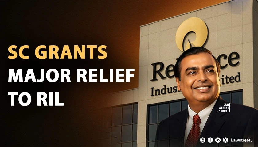SC Sets Aside SEBI’s ₹447.27 Crore Disgorgement Order Against Reliance Industries