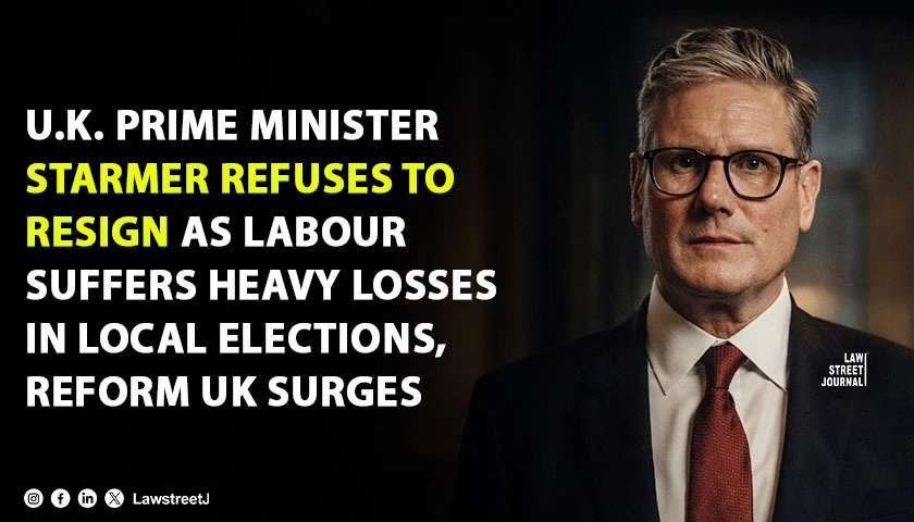 UK Prime Minister Starmer Refuses to Resign as Labour Suffers Heavy Losses in Local Elections Reform UK Surges