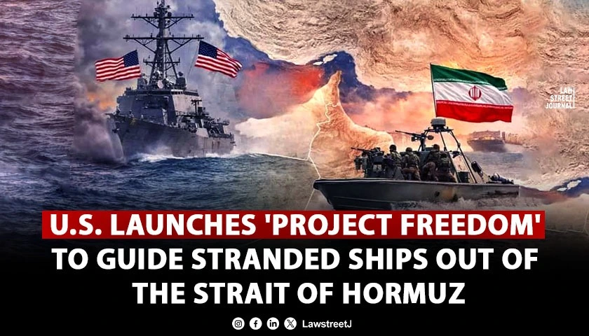 U.S. Launches 'Project Freedom' to Guide Stranded Ships Out of the Strait of Hormuz