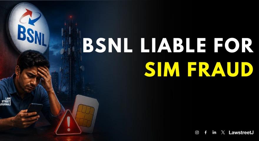 Karnataka HC Holds BSNL Liable for SIM Swap Fraud, Orders ₹55 Lakh in Compensation to Co-operative Bank [Read Order]