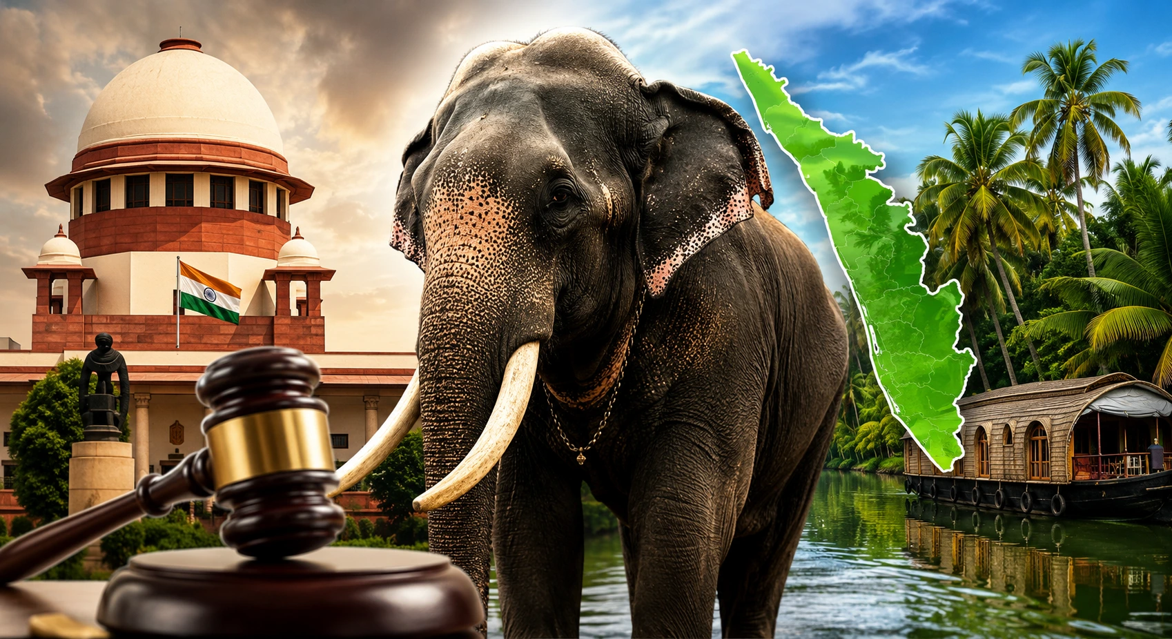 sc-orders-kerala-to-take-custody-of-elephant-raman