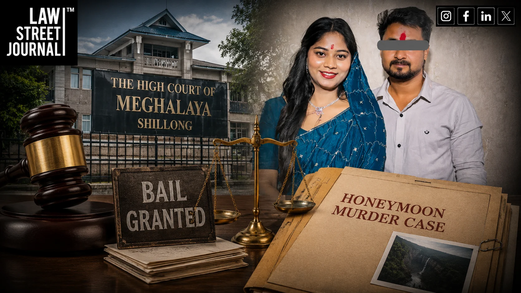 Meghalaya HC Upholds Bail to Sonam Raguvanshi in Honeymoon Murder Case