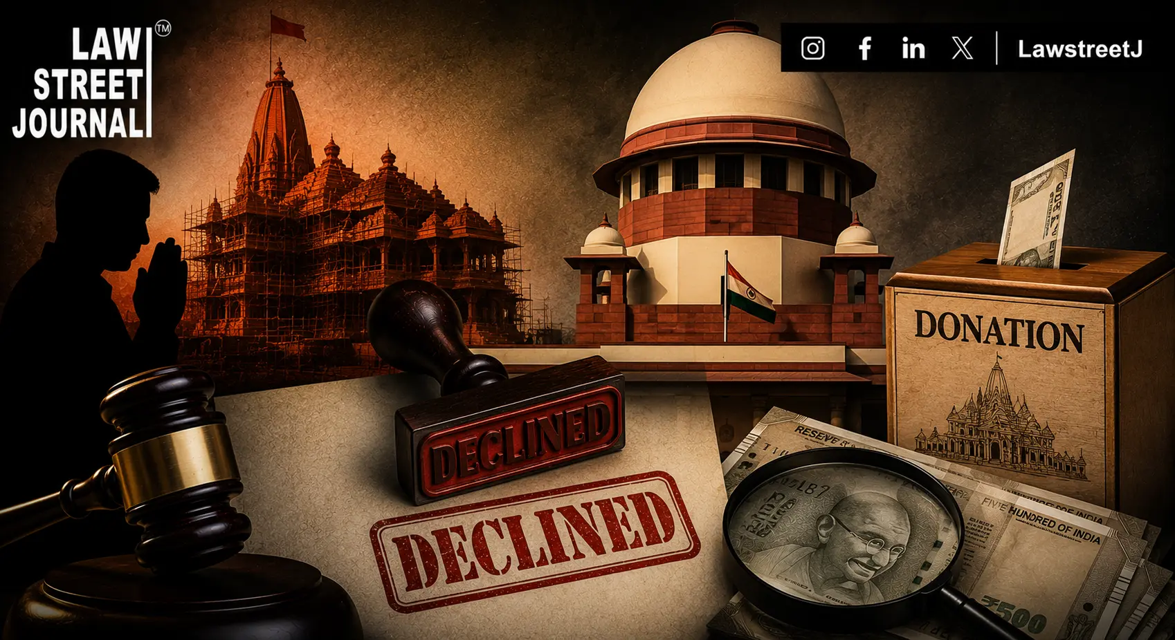 Supreme Court Declines Urgent Hearing On Ram Mandir Donation Embezzlement Probe