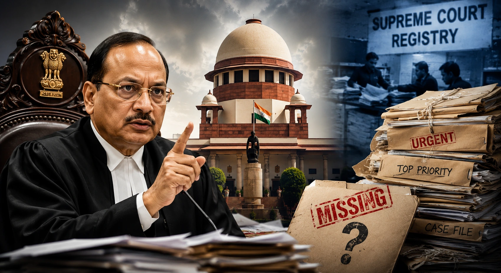 cji-surya-kant-warns-of-accountability-action-after-urgent-case-files-allegedly-misplaced-by-supreme-court-registry