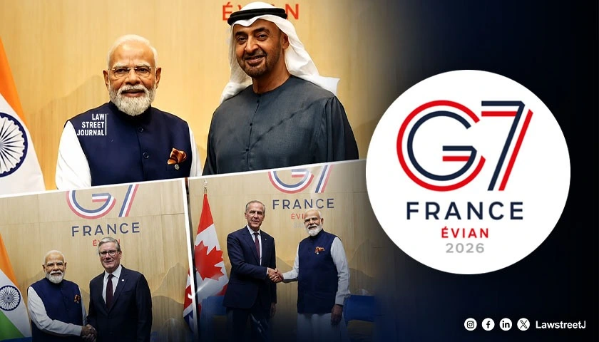 PM Modi Holds Bilateral Talks With UK, UAE Leaders on G7 Summit Sidelines in France
