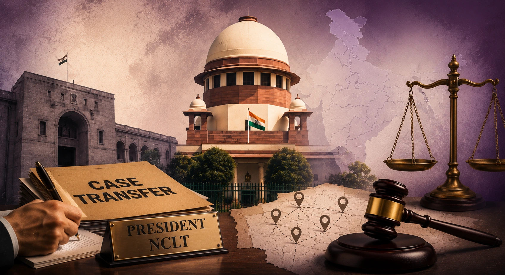 Centre Challenges Gujarat HC Ruling Imposing Territorial Limits On NCLT Presidents Case Transfer Powers Before SC