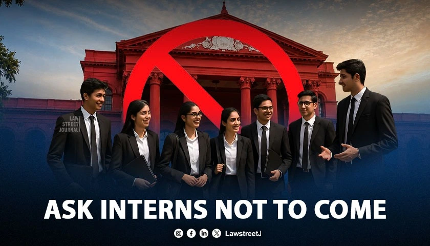 "Ask Interns Not To Come": Karnataka HC Addresses Courtroom No. 14 Overcrowding Issue