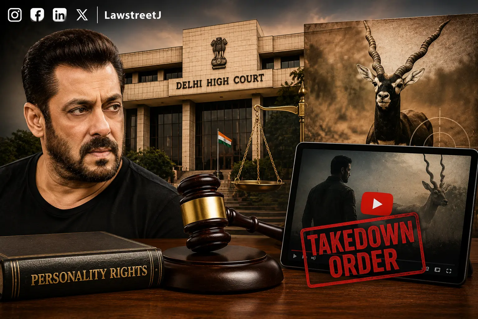 Delhi HC Orders Takedown of 'Kala Hiran' Teaser, Says Film Cannot Trade on Salman Khan's Blackbuck Case Legacy