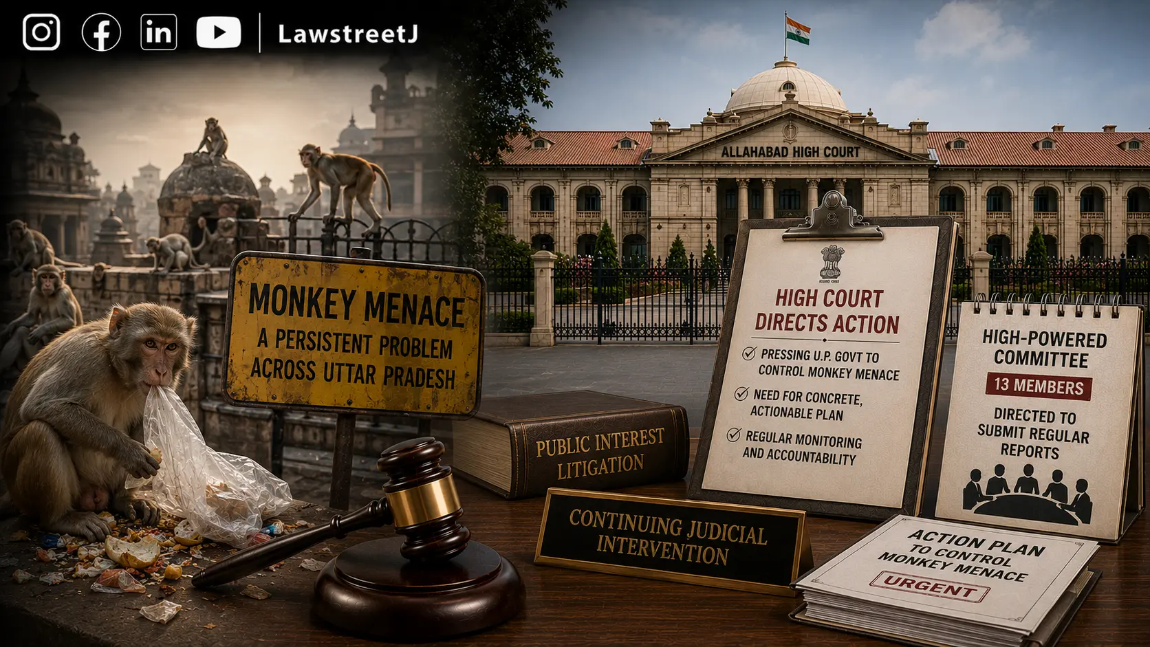 allahabad-hc-monitors-14-month-battle-against-monkey-menace-directs-high-powered-committee-to-report-regularly