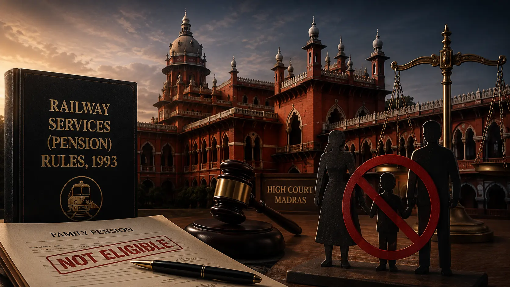 Step-Son Not "Family" Under Railway Pension Rules, Holds Madras HC [Read Order]