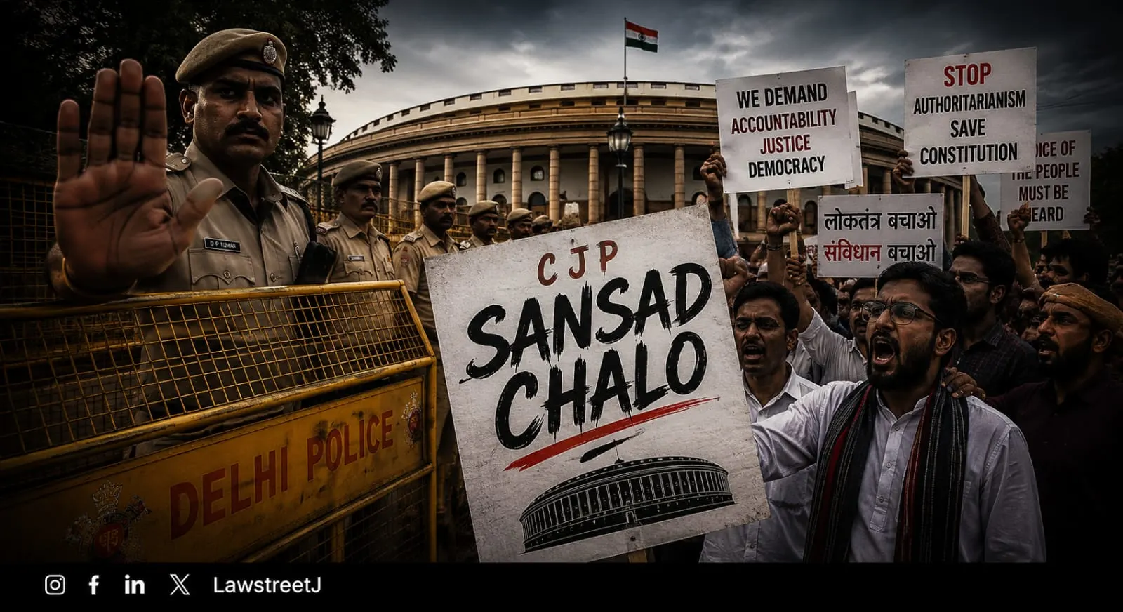 sansad-chalo-march-declared-illegal-by-delhi-police