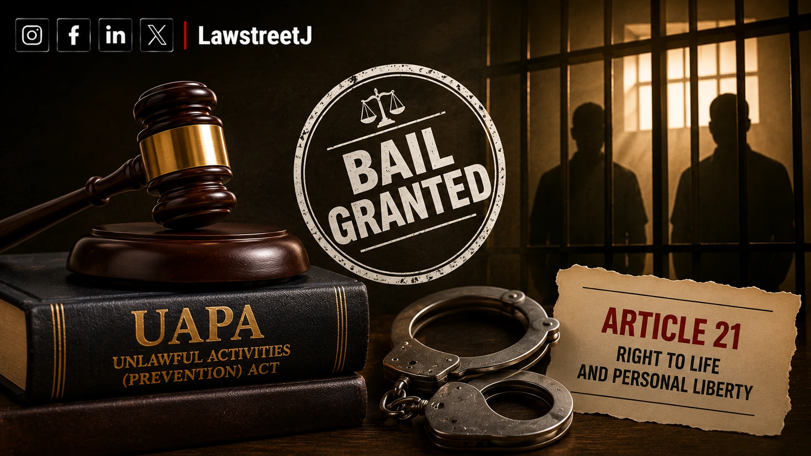 Prolonged Incarceration Without Trial Violates Article 21 Supreme Court Grants Bail To UAPA Accused After 12 Years In Custody