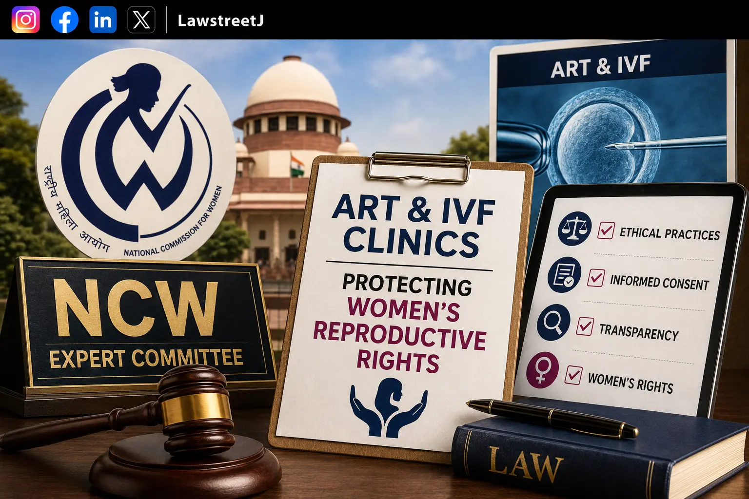 NCW Sets Up Expert Committee On ART And IVF Clinics To Protect Women's Reproductive Rights