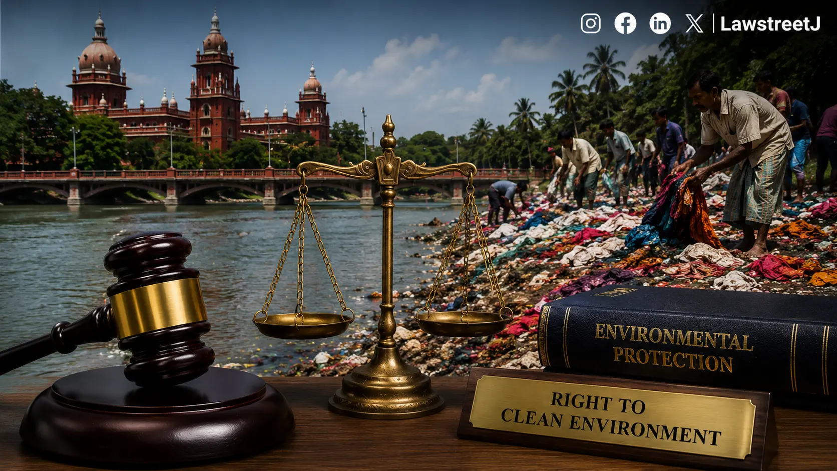 No One Has Right to Pollute Water Body Even in Name of Religion Madras High Court 