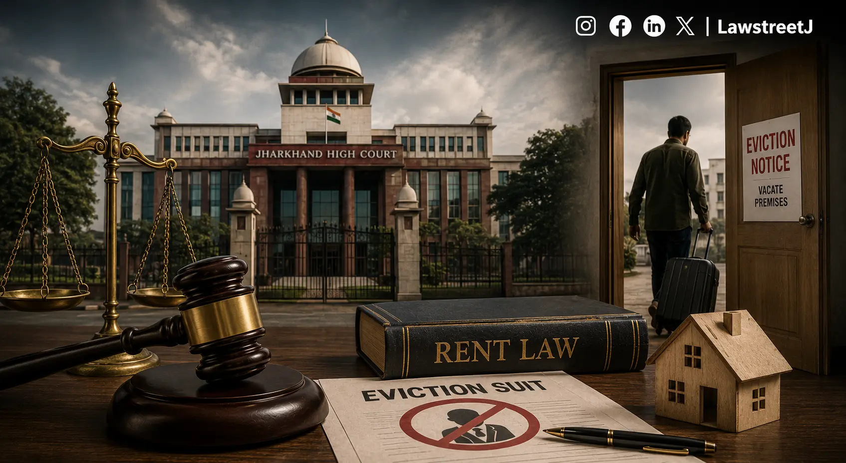 Commercial Court Cannot Entertain Eviction Suit Under Rent Act Holds Jharkhand HC