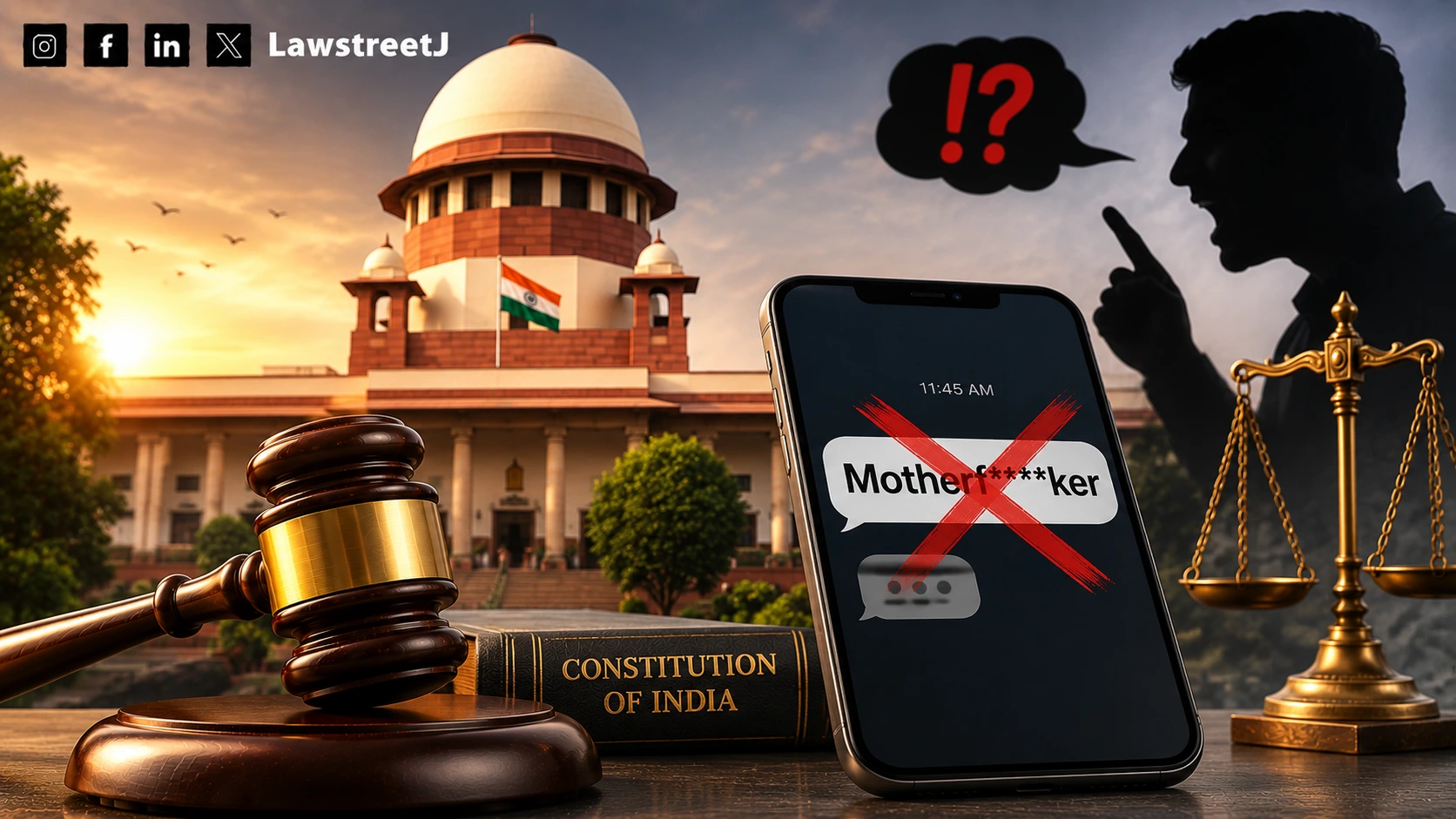 'Motherf**ker' Jibe Not Obscenity Under S.294(b) IPC, Rules SC