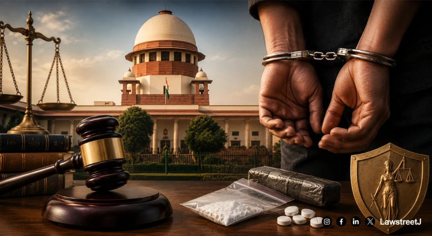 SC Reduces NDPS Sentence From 14 To 10 Years Clarifies Scope of Section 50 Safeguard