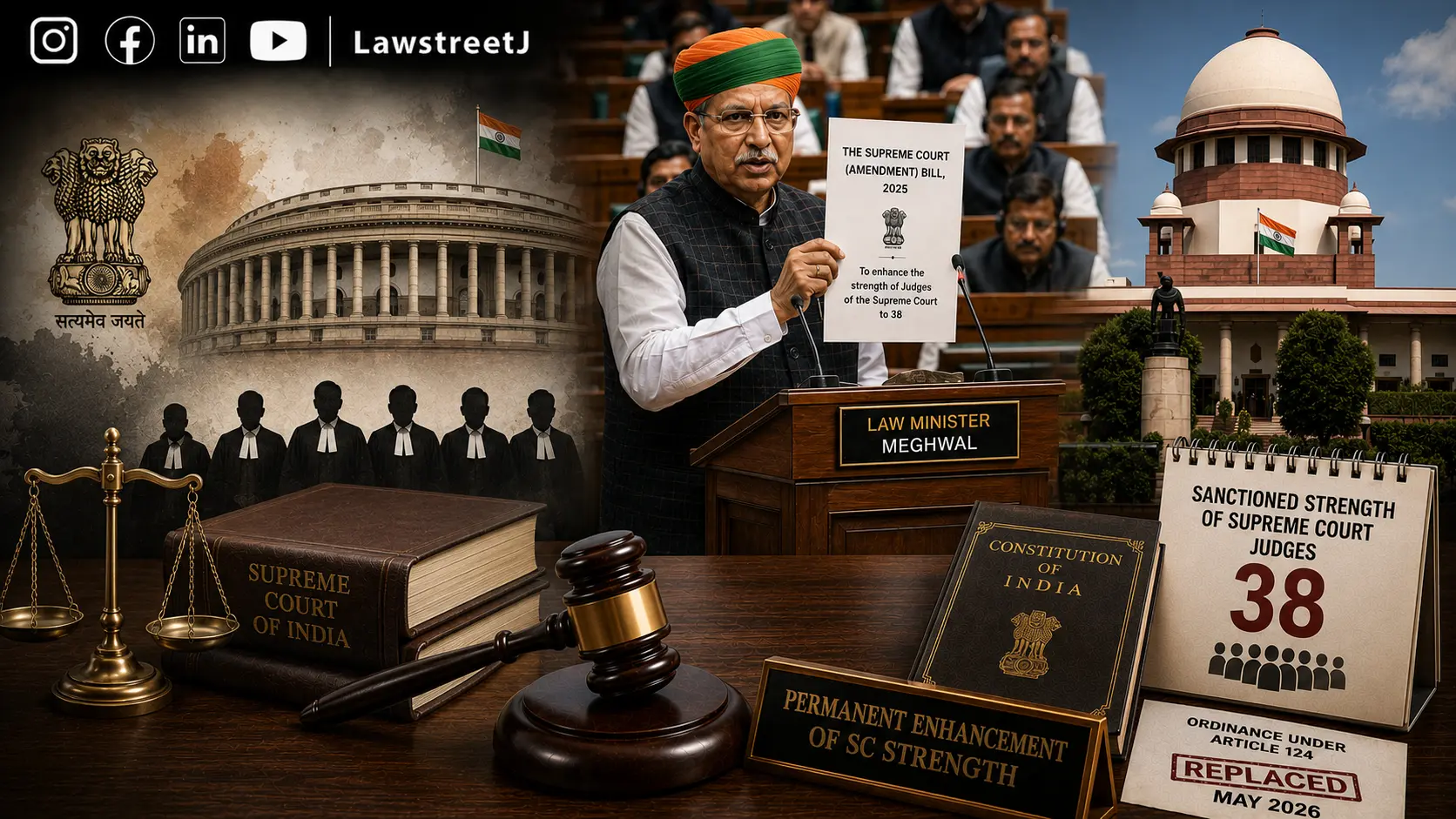 bill-to-increase-strength-of-supreme-court-judges-introduced-in-lok-sabha