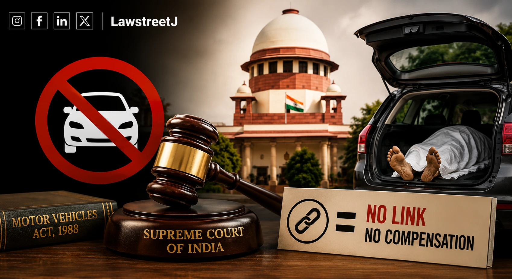 Death Must Be Connected to Vehicle for MV Act Compensation Supreme Court