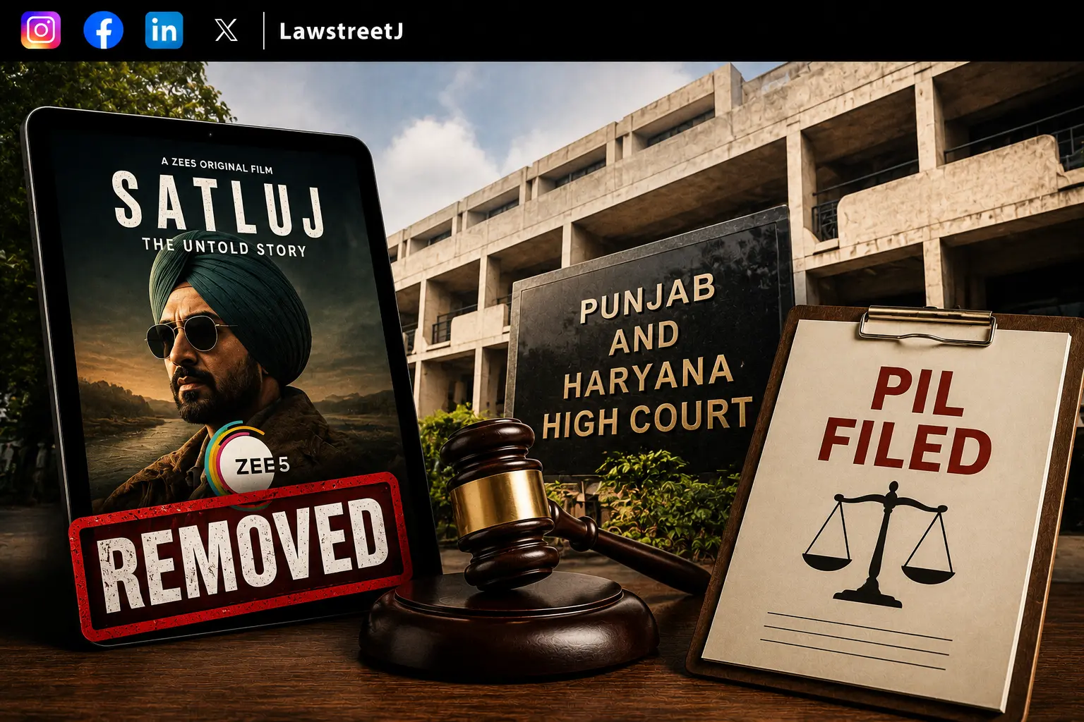 pil-filed-in-punjab-and-haryana-hc-seeking-restoration-of-diljit-dosanjhs-satluj-on-zee5