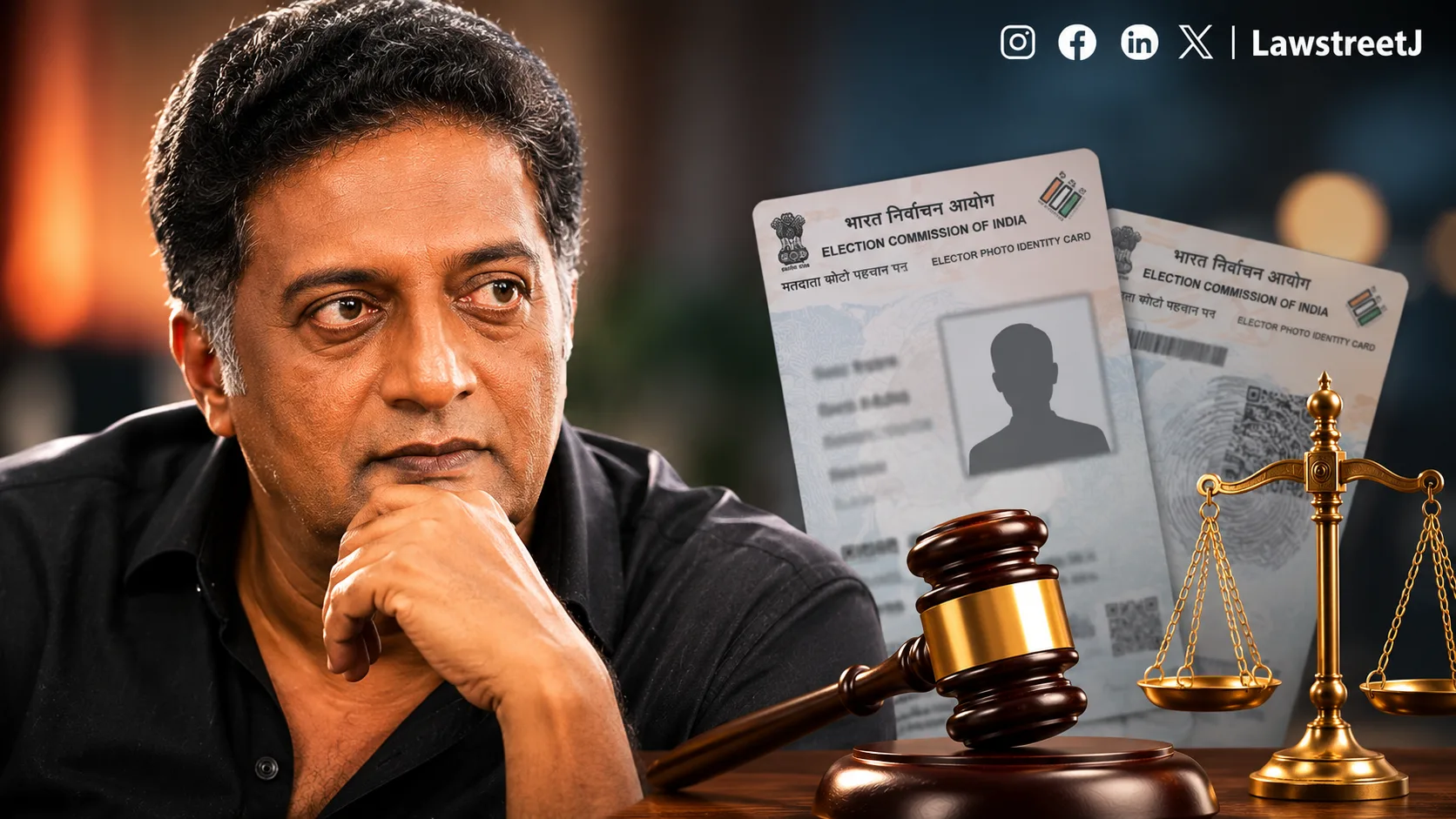 bengaluru-court-grants-bail-to-actor-prakash-raj-amid-multiple-voter-id-allegations