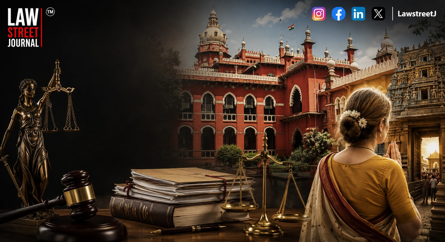 Conversion To Hinduism Needs No Formal Ceremony: Madras HC Allows US Woman's Temple Entry Plea