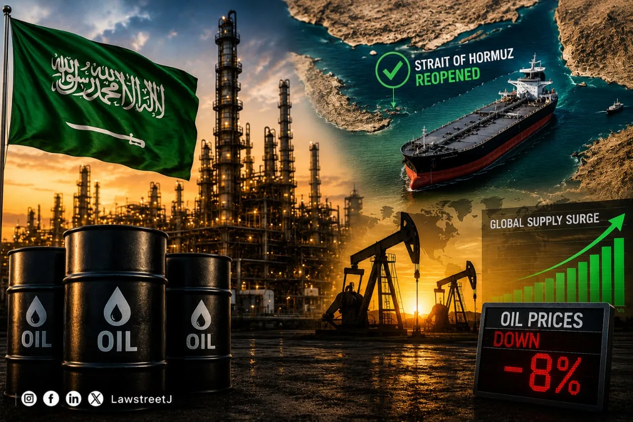Saudi Arabia Makes Biggest Oil Price Cut in 26 Years 