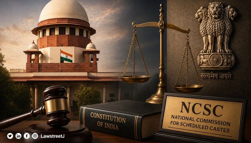 NCSCs Powers Under Article 338 Are Recommendatory Not Adjudicatory SC