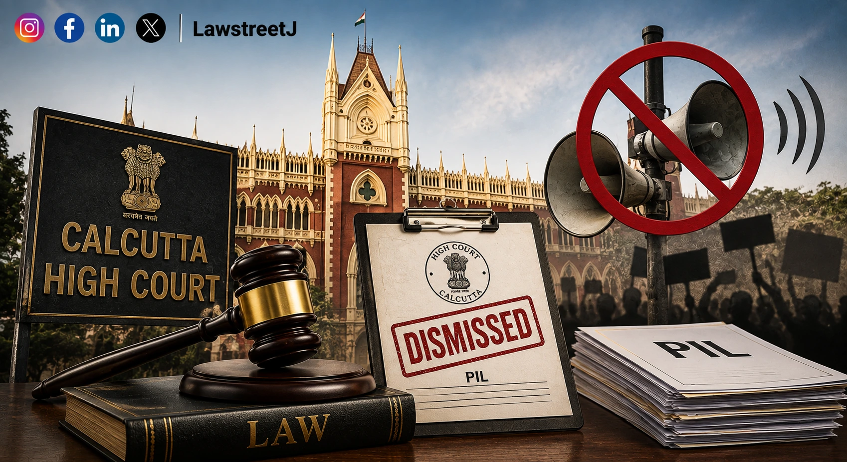 Calcutta HC Dismisses PIL Over Alleged Removal of Loudspeakers From 4,000 Mosques [Read Order]