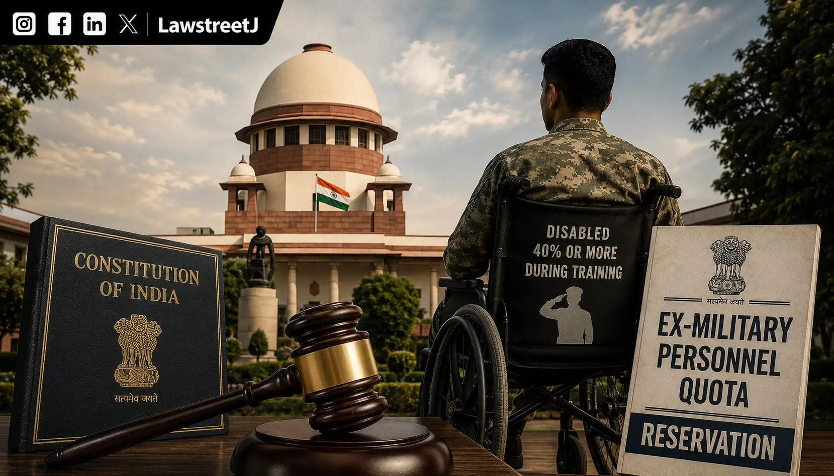 SC Asks States to Extend Ex-Military Reservation to Disabled Out-Boarded Cadets [Read Order]