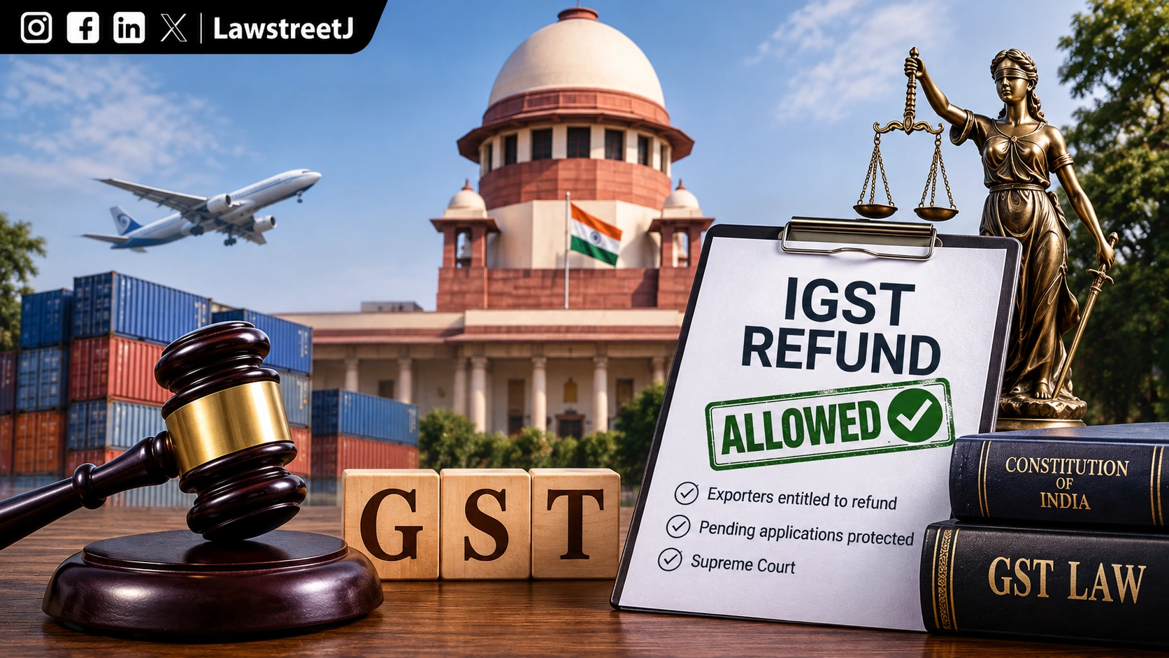 Pending IGST Refund Claims Get Benefit of Rule 96(10) Omission: SC [Read Order]