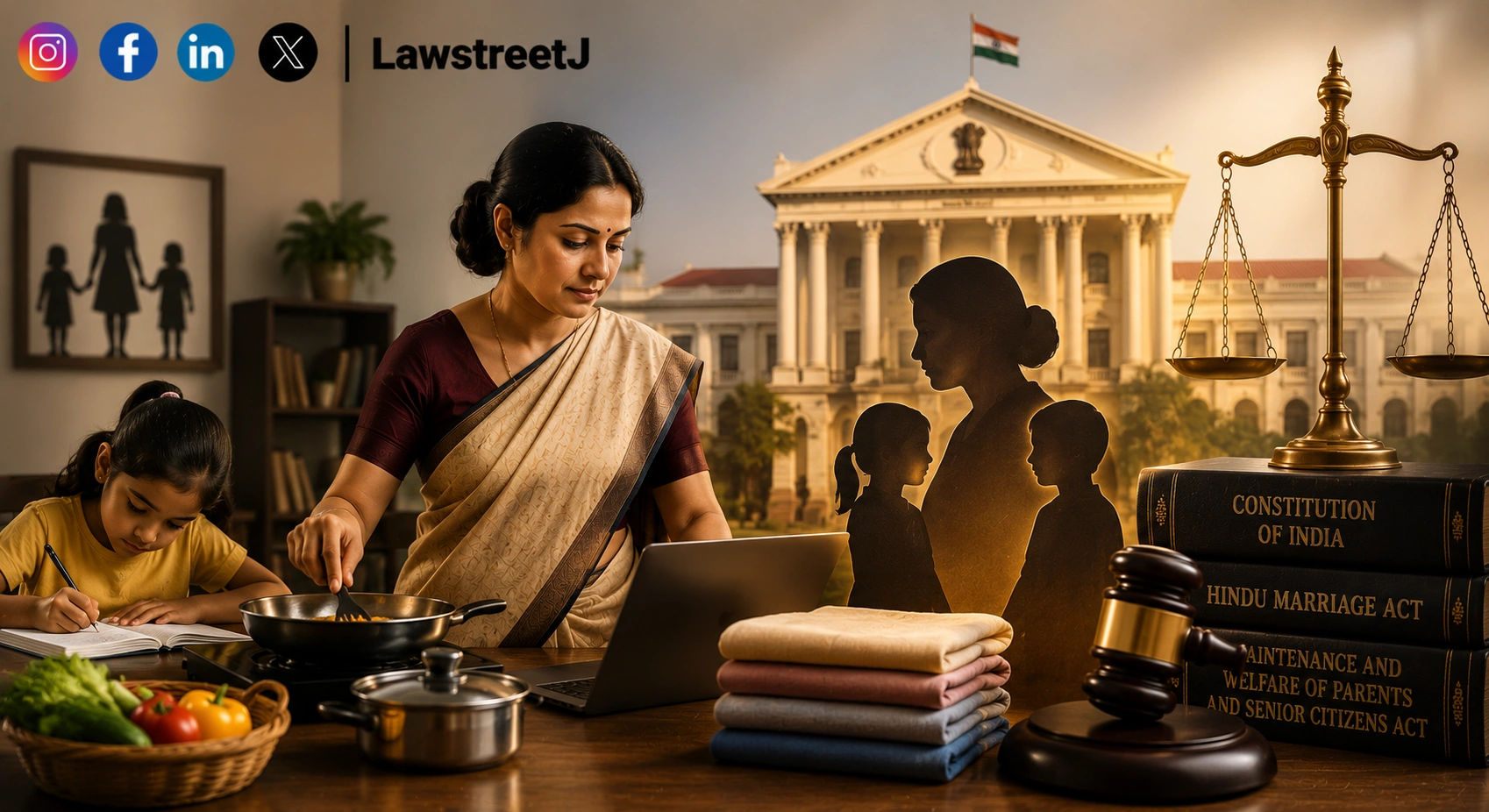 Woman Rendering Services To Family Is Homemaker Regardless Of Qualification Karnataka High Court