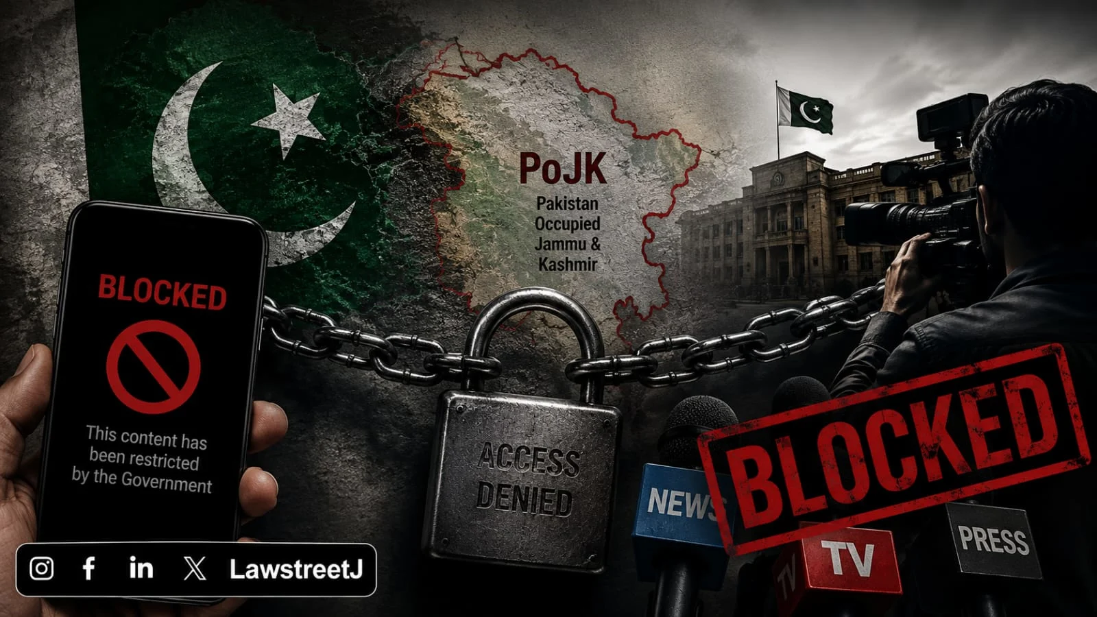 Pakistan Blocks News Outlets as PoJK Death Toll Crosses 40