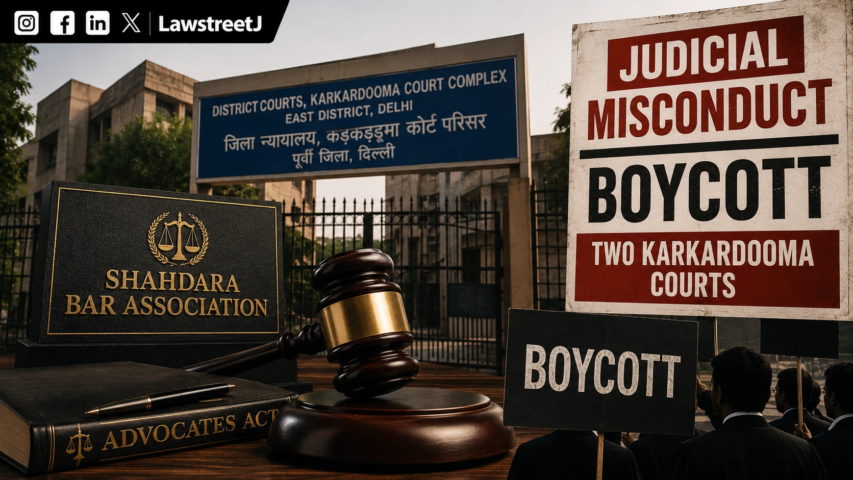 shahdara-bar-association-resolves-to-boycott-two-karkardooma-courts-over-judicial-misconduct