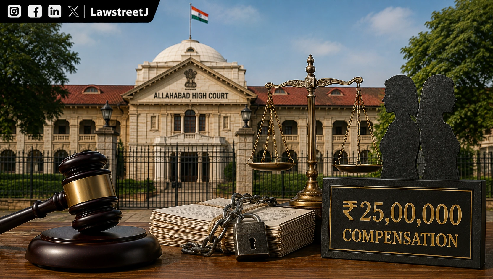 Allahabad HC Awards 25 Lakh to 2 Sisters Illegally Confined by Father After Converting to Islam